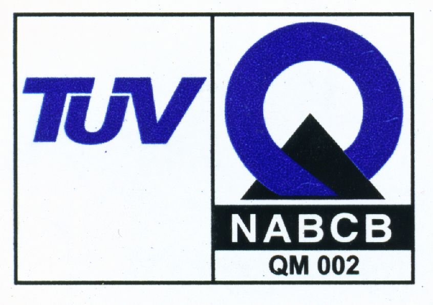 We are IS0 90012008 certified by TUV NORD Certificate Reg No QM0800295